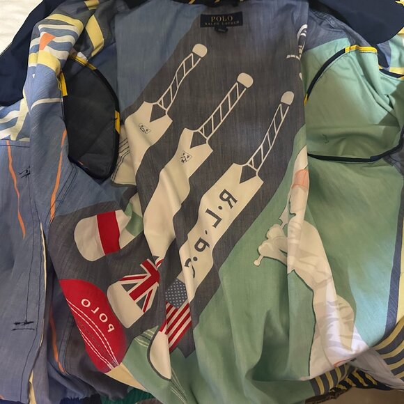 Polo Ralph Lauren RLPC International Rowing & Cricket Men's Windbreaker Jacket - Picture 2 of 16